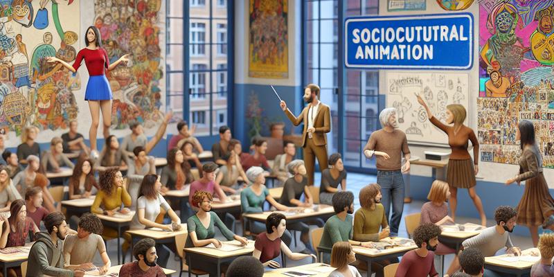 Les Formations en Animation Socioculturelle en France